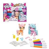 PlayMonster FF510D Fuzzikins My Little Pony Double Pack (Sunny & Izzy)