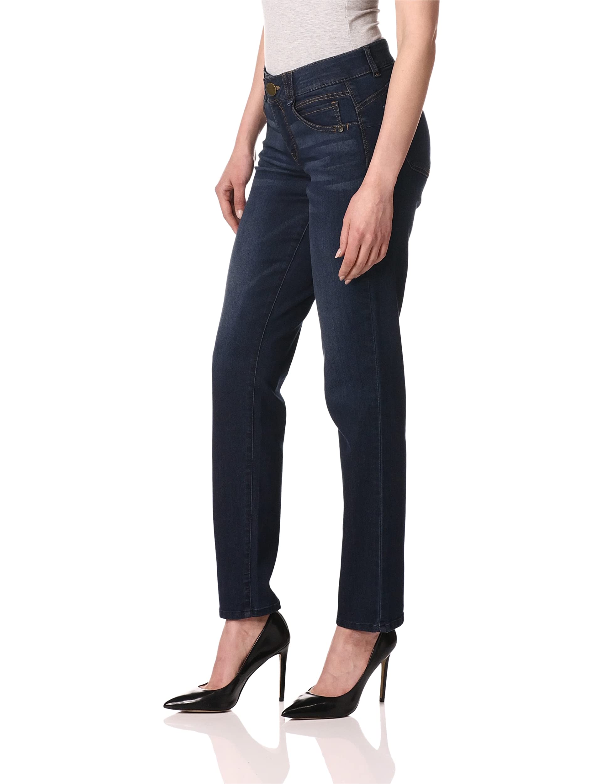 Democracy Women's Ab Solution Straight Leg Jean