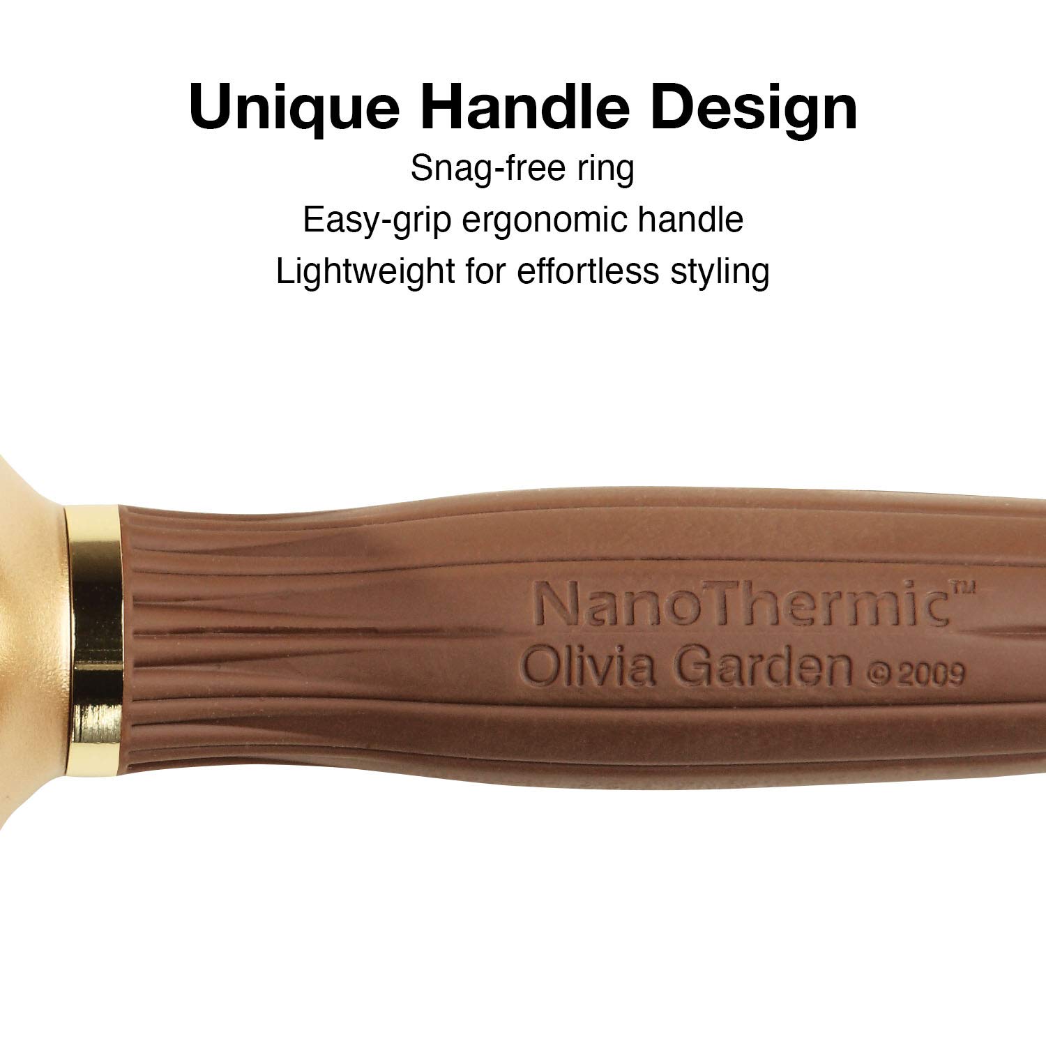 Olivia Garden NanoThermic Ceramic + Ion Styler Hair Brush NT-VTS (Vent)