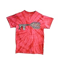 Cool Graphic Retro Good Vibes Cassette Gun Music Love Streetwear TIE DYE for Men T Shirt