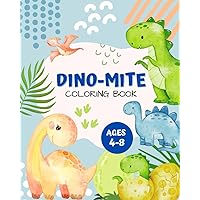 Dino-Mite: Dinosaur Coloring Book For Kids (ATHENA AND FRIENDS)