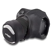 Mymiggo Grip and Wrap for SLR Cameras Black Camera Strap and Padded Case