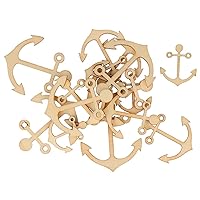 Artemio 30 Mini Wooden Decorations - Boat Anchors