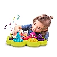 B. toys – Mooosical Gears- Musical Toy-Spinning Gears & Farm Animals – Educational Toys for Toddlers – Sort & Spin to Music- 18 Months +
