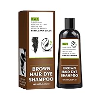 Nova Hair Dye Shampoo, Nova Hair Instant Dye Shampoo, Trynova Hair Shampoo, Black Hair Color Shampoo For Gray Hair, for Women and Men
