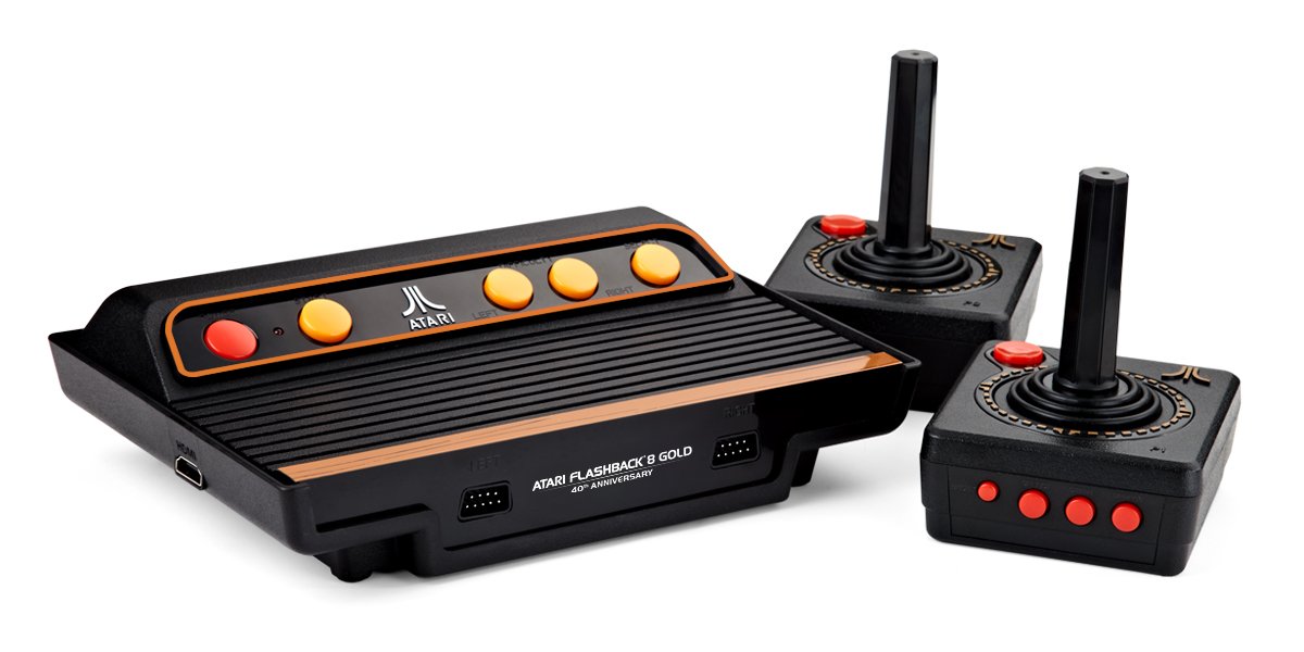 Atari Flashback 8 Gold Console Black