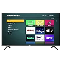 Hisense 40-Inch Class 2K FHD LED LCD Smart TV Motion Rate 120 Gaming Mode Compatible with Alexa & Google Assistant 40H4030F3 (Renewed)