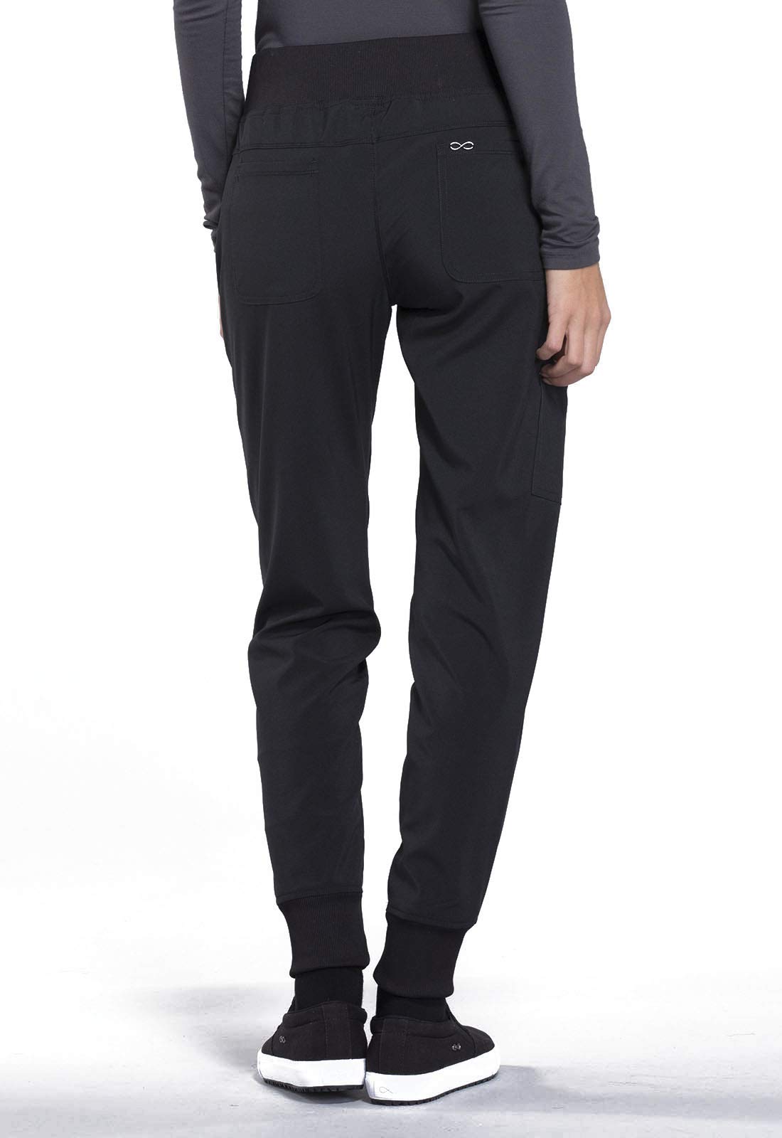 Jogger Scrub Pants for Women 4-Way Stretch with Mid Rise, Cargo Pocket, Superior Performance, and Comfort CK110A