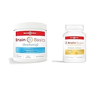Brain Basics Gut Health Bundle: Ultra Pure IgG & Brain Biotix Supplements | Nutrient-Rich Immunoglobulin & Spore-Based Probiotic Formulas | Dairy-Free, Gluten-Free & Nut-Free | Made in The USA