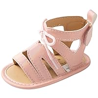 Infant Baby Girls Sandals with Princess Dress First Walker Shoes