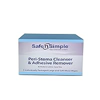Medline Adhesive Remover Pads, Acetone-Free, 2-Ply, Box of 100
