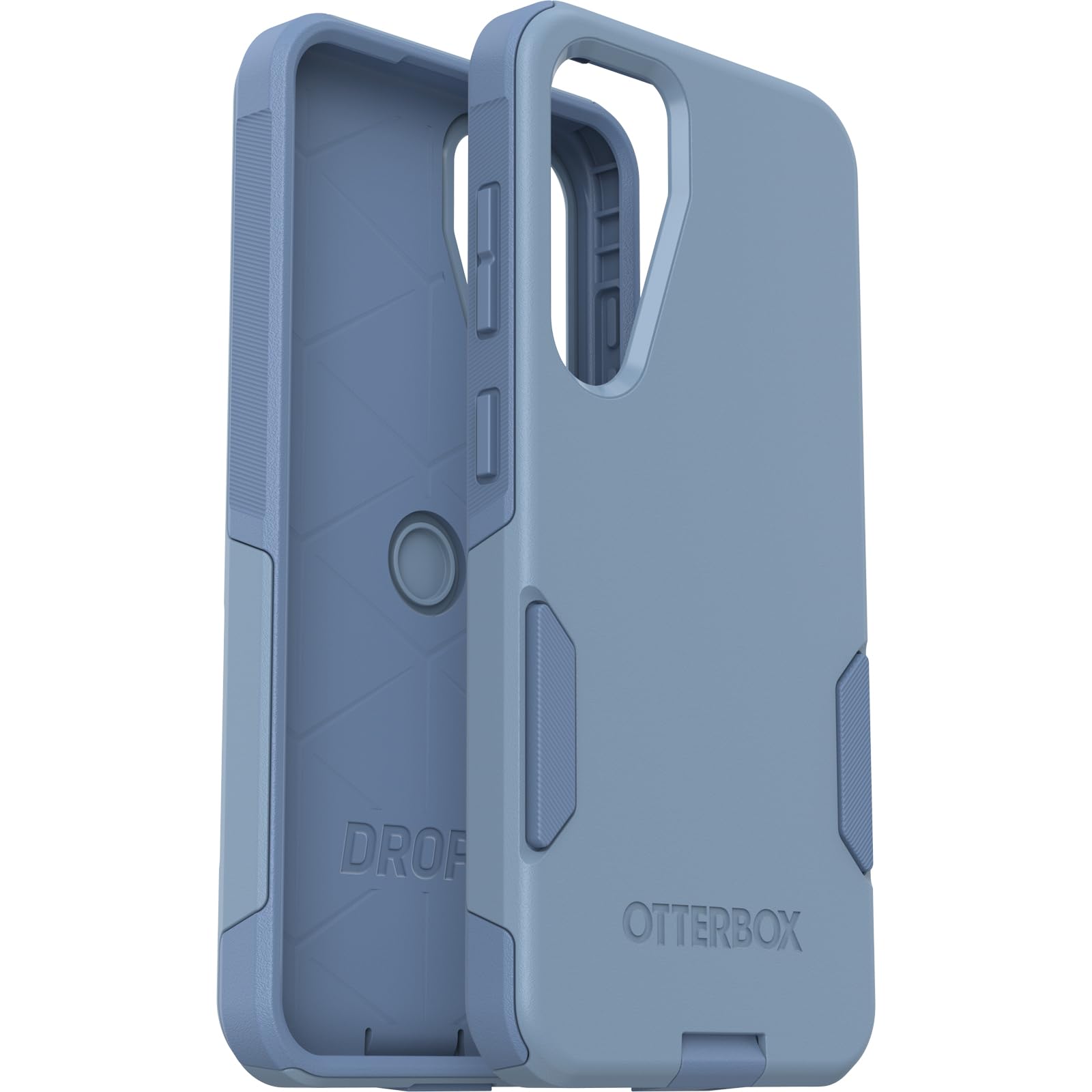 OtterBox Samsung Galaxy S24 Commuter Series Case - Crisp Denim (Blue), Slim & Tough, Pocket-Friendly, with Port Protection