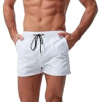 Men's Swimwear Contrast Board Shorts Quick Drying Trunks Surfing Boxers Beachwear Summer Comfy Beach Sport Shorts