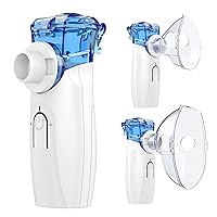 Portable Nebulizer - Nebulizer Machine for Adults and Kids Travel and Household Use, Handheld Mesh Nebulizer for Breathing Problems APOWUS