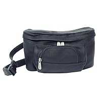 Carry-All Waist Bag, Black, One Size