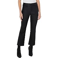Liverpool Women's Coated Denim Hannah Cropped Flare