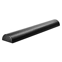 High Density Half Round Foam Roller Support Pain Relieved, Physical Therapy, Back, Leg and Muscle Restoration, 12