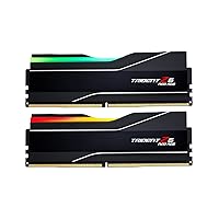 Trident Z5 Neo RGB Series (AMD Expo) DDR5 RAM 32GB (2x16GB) 6400MT/s CL32-39-39-102 1.40V Desktop Computer Memory UDIMM - Matte Black (F5-6400J3239G16GX2-TZ5NR)