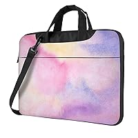 Rainbow. Print Large Capacity Portable Crossbody Cute Laptop Bag For Women Men, 13 14 15.6 in