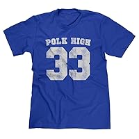 Polk High Funny School Football Parody Men's T-Shirt