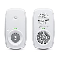 Motorola AM21 Audio Baby Monitor - 1000ft Range, Secure & Private Connection, High-Sensitivity Mic, Volume Control, Portable Parent Unit (Outlet or AAA Battery Powered (NOT Included))
