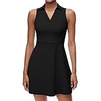 Fengbay Tennis Dress for Women,Golf Dresses with Built in Shorts with 4 Pockets for Sleeveless Athletic Workout Dress