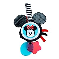 KIDS PREFERRED Disney Baby Minnie Mouse Black and White High Contrast On The Go Activity Toy (81247)