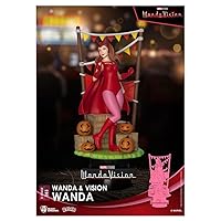 Beast Kingdom WandaVision: Wanda DS-083 D-Stage Statue, Multicolor