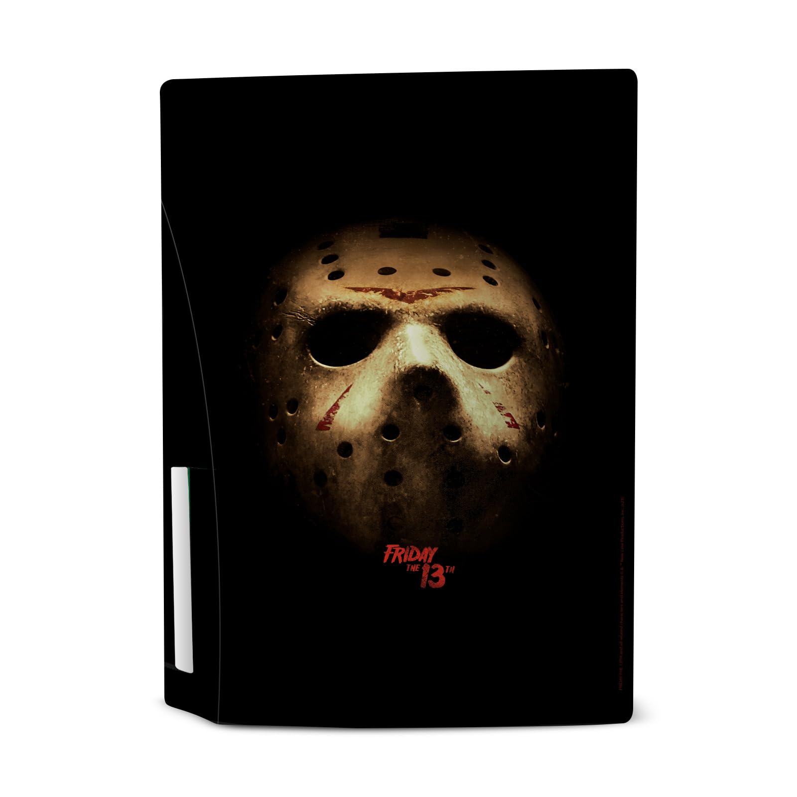 Head Case Designs Officially Licensed Friday The 13th 2009 Jason Voorhees Poster Graphics Vinyl Faceplate Gaming Skin Decal Compatible with Sony Playstation 5 PS5 Disc Console & DualSense Controller