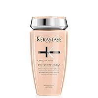 KERASTASE Curl Manifesto Hydratation Douceur Shampoo | Removes Build Up & Hydrates Curls | Softens & Reduces Frizz | For All Wavy, Curly, Very Curly & Coily Hair