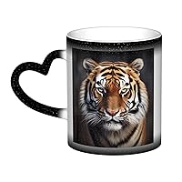 Color Changing Mug Tiger Coffee Mug Ceramic Coffee Cups Creative Mug Coffee Magic Mugs Magic Tea Cup Mug