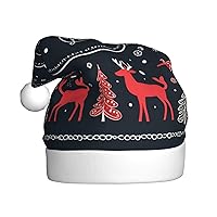 Merry Christmas Happy Christmas Hat, Winter Snow Beanie for Xmas Party, Ideal Christmas & New Year Gifts, Festive Holiday Hat for Adults