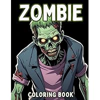 Zombie Coloring Book: Black Background | Trippy and Creepy Horror Coloring Pages for Adults and Teens: 40+ Zombie Designs Stress Relief and Relaxation ... Bleed-Through for Coloring with Markers Zombie Coloring Book: Black Background | Trippy and Creepy Horror Coloring Pages for Adults and Teens: 40+ Zombie Designs Stress Relief and Relaxation ... Bleed-Through for Coloring with Markers Paperback