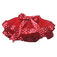 Petitebella Red Petal Skirt Red Hearts Ribbon Nb-8y