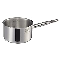 MTI IH F-PRO Deep Single-Handed Pot, No Lid, With Graduation, 10.2 inches (26 cm)