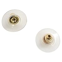 Sofia D-65-G Accessory Parts, Disc Type, Earring Catch, Approx. 0.4 inches (11 mm), 1 Pair (2 Pieces), Gold