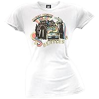 Old Glory The Beatles - Womens Magical Mystery Juniors T-Shirt X-large White