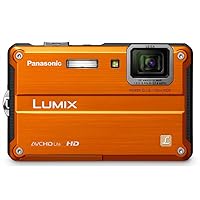 Panasonic Lumix DMC-TS2 14.1 MP Waterproof Digital Camera with 4.6x Optical Image Stabilized Zoom with 2.7-Inch LCD (Orange)