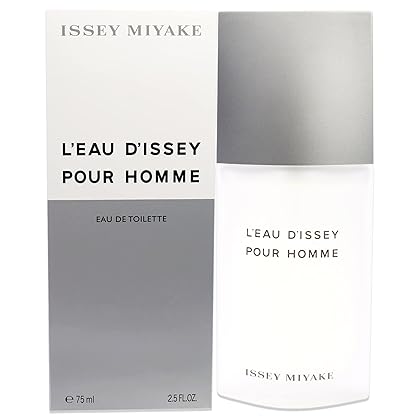 L'eau d'Issey Pour Homme by Issey Miyake 2.5 Fl Oz Eau de Toilette Spray