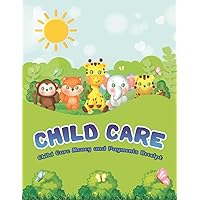 Child Care Money and Payments Receipt: Business Receipt Book for Management Child Care Services and Babysitting - 81 Payment Receipts to Write and 81 Copies