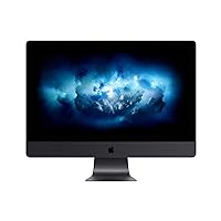 Late 2017 Apple iMac Pro with 3.0GHz 10 Core Intel Xeon W (27 inch, 32GB RAM, 1TB SSD) Space Grey (Renewed)