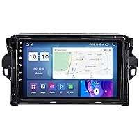 9 Inch Android 12 GPS Navigation Car Audio for Toyo-Ta Fortuner 2 2015-2020, Supports Bluetooth/SWC/RDS/AUX Input Car Radio Stereo M150S