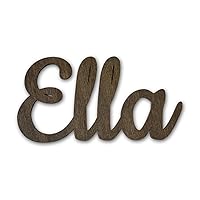 Name Sign for Nursery Wooden Name Plaque Baby Girl Wall Decor Boys Room Nameplate Birthday Laser Cut Letters Sign Grib Newborn Gift