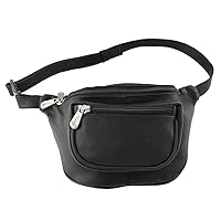 Travelers Waist Bag, Black, One Size