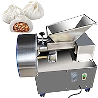 Bread Dough Divider Rounder 1-300g Automatic Pizza Dough Ball Maker Cutter Machine with 6molds,can custom dough shape and weight (110V/60HZ, white flour dough)