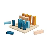 PlanToys Geometric Peg Board - Orchard Collection (5477)
