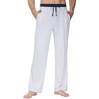 INK+IVY Men's Casual Sweatpants, Relaxed Fit, Soft Sueded Jersey, Loungewear Drawstring Trouser with Pockets