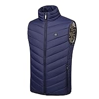 Heated Vest for Women and Men, Smart Electric Heating Vest Rechargeable Heated Down Jacket for Hunting Hiking Skiing