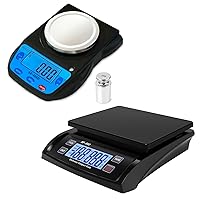 600g/0.01g Lab Scale and Digital Shipping Scale 66lb / 0.1oz