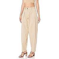 The Drop Women's Sharon Pleated Detail Pant